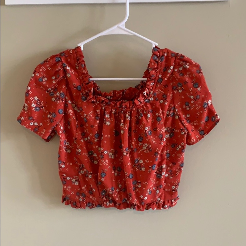 Floral Crop Top